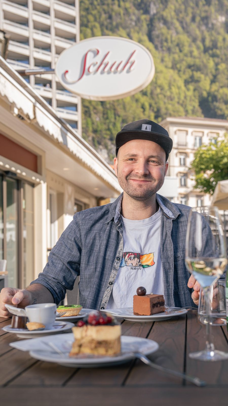 Gastgeber des Restaurant Schuh auf der Terrasse